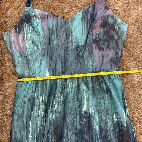 ModCloth Brushstroke to Conclusions Watercolor Maxi Dress Large - Picture 9 of 16
